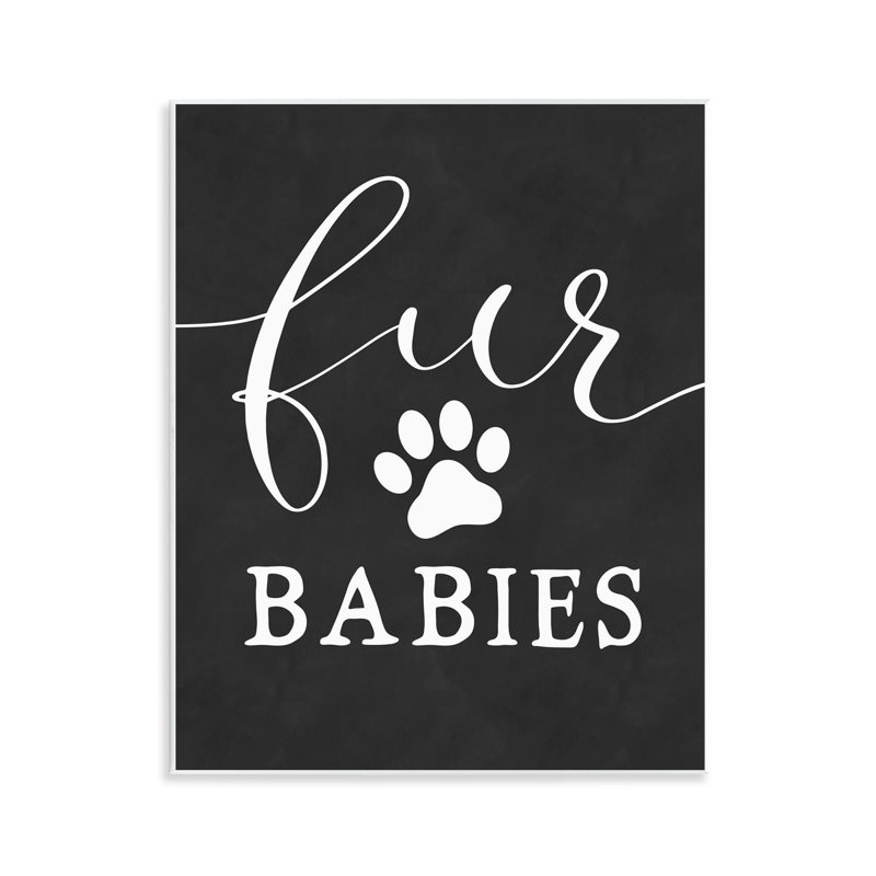 "Fur Babies" par phrase et doublure
