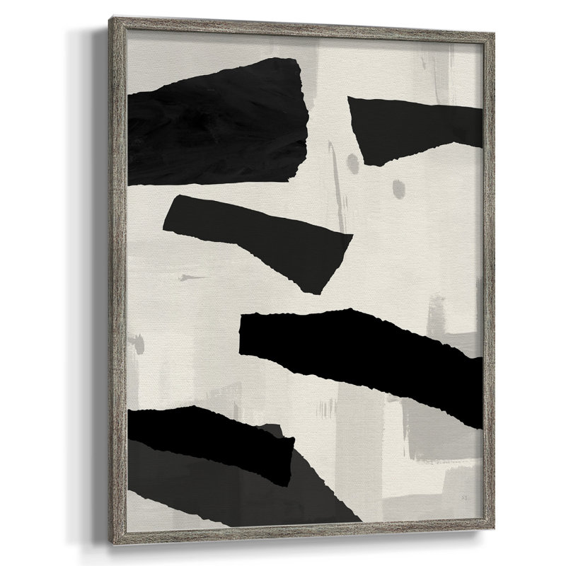 Mountain Paths II, reproduction encadrée - bois massif, H 11 po x l 9 po