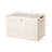3 Sprouts  - Toy Chest Storage Box for Kids Playroom, Yeti
