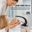 Robinet de lavabo de salle de bain à poignée simple Modern-92417763-51052236