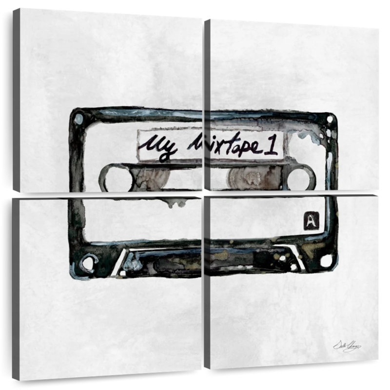 Abarca Retro Cassette I, 26" H x 26" W