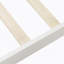 Lit plateforme avec base de lit en bois et sommier avec base de lit et support en lattes de bois-271882514-291537090