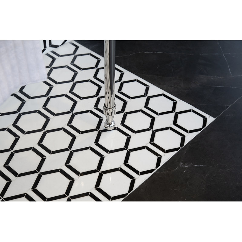 Carreaux de sol et de mosaïque en marbre de taille aléatoire