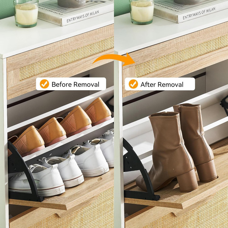Alysun 32 Pair Shoe Storage Cabinet