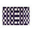 Tapis intérieur / extérieur mauve à carreaux-632121127