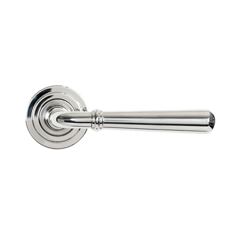 Single Dummy Door Handle, Polished Marine