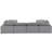 Bania Upholstered U-Shaped Sectional Symmetrical
