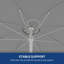 Parasol de plage portatif Outsunny-752555099