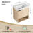 Caileon 19.93'' Wall Mounted Single Bathroom Vanity With Ceramic Top