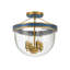 Herrick 13" Semi Flush Mount