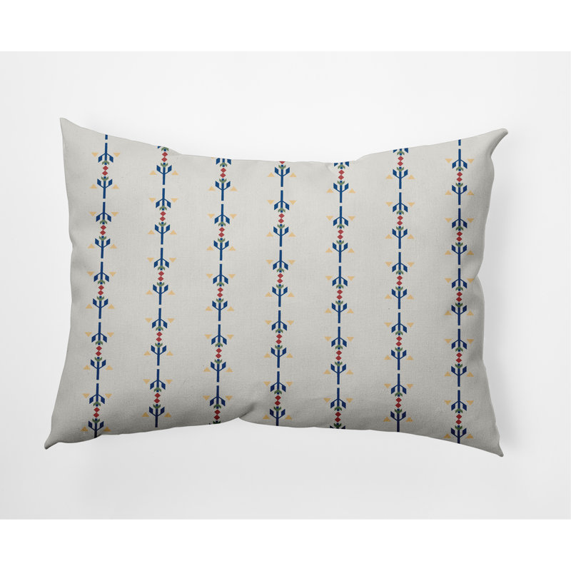 Coussin décoratif lombaire intérieur / extérieur Jodhpur, Bleu cobalt foncé