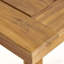 Table de salle à manger d'extérieur en bois d'acacia de 69 po, finition sablée naturelle-528513247-528513184