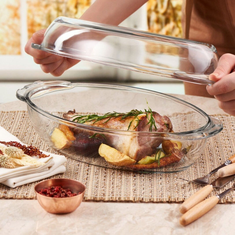 Metro Lane 3.01L Glass Dutch Oven