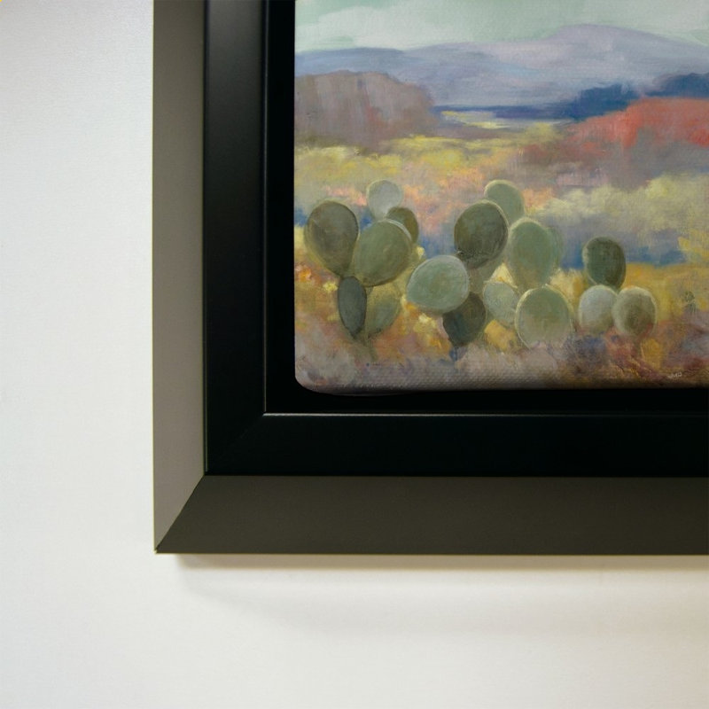 «High Desert II» par Julia Purinton - impression sur toile, H 34 po x l 24 po, Noir