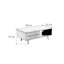 Table basse moderne en bois massif rectangulaire-1122257872