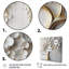 Orchidée blanche jardin de branches VII - impression florale murale grand arbre (sans texture)-88529847-88529850-119395330