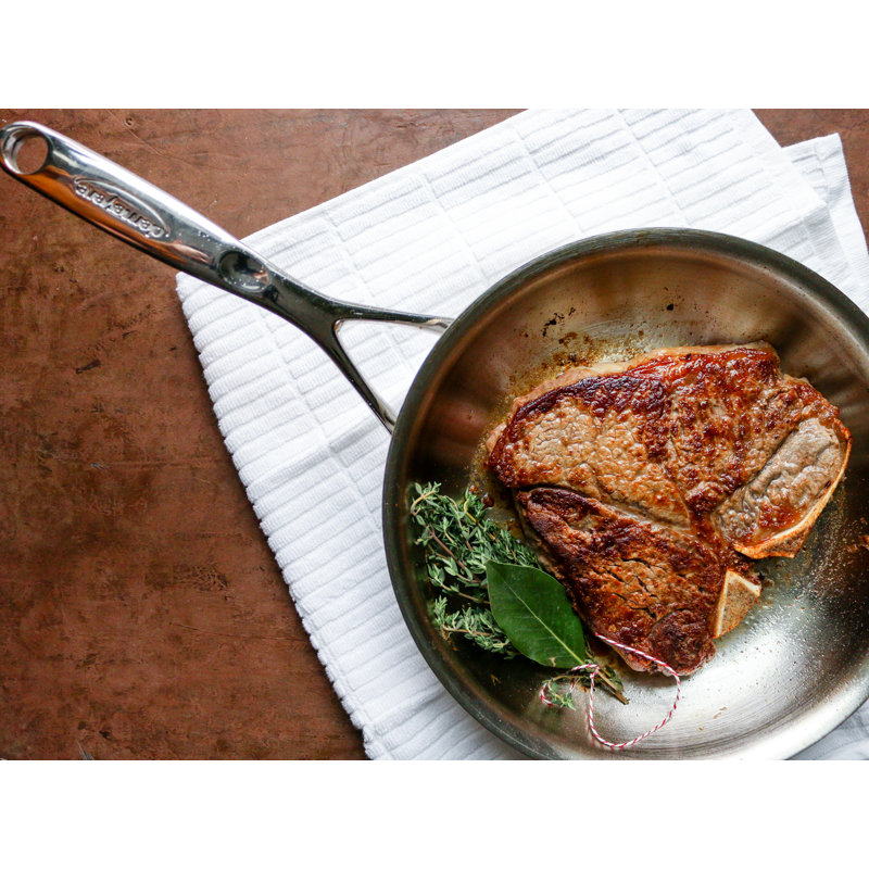 Demeyere Atlantis Proline 9.45 in. Stainless Steel Fry Pan