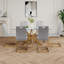 Table en verre de style moderne