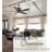 #23057-4 Transitional Clear Ribbed Ceiling Fan Replacement Glass Shade, for Ceiling Fan Light Kit, Wall Sconce, Pendant, 1-5/8'' F, 2-1/8'' T x 5'' Dia x 5-1/8'' H, Set of 4