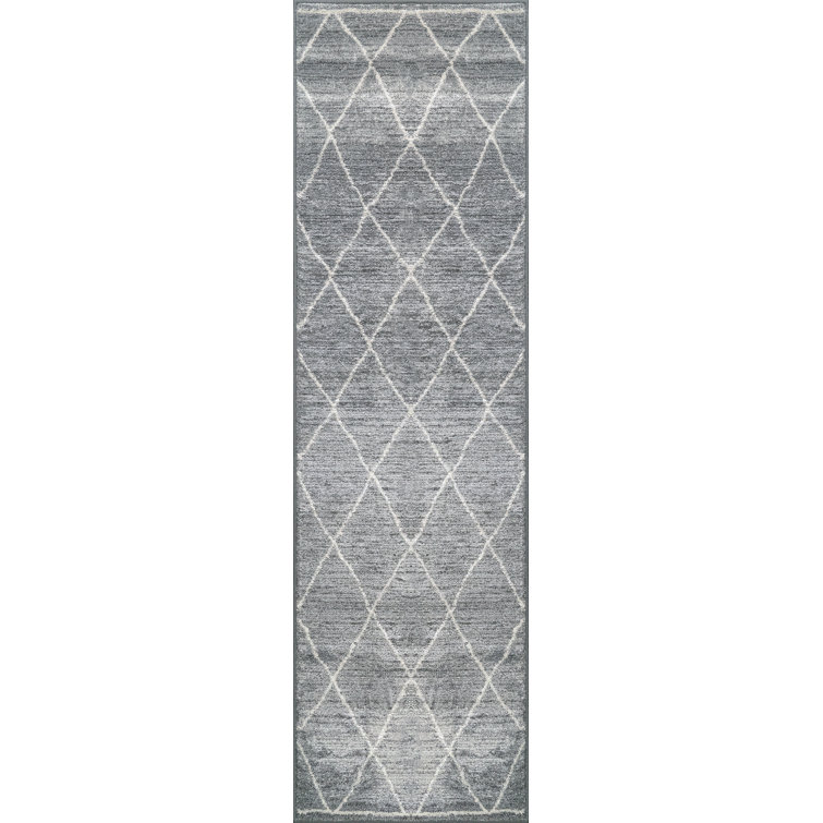 Tapis gris/ivoire Pisano