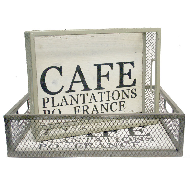 Ensemble de 2 plateaux à café Lause