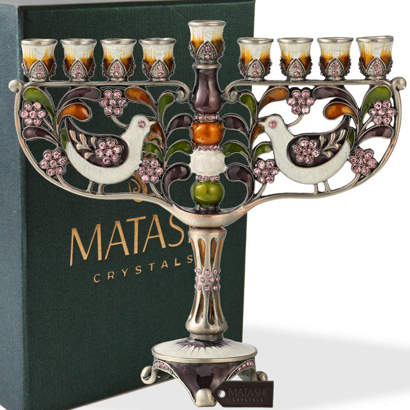 Pewter Menorah