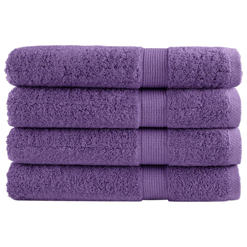 100% Cotton Sauna Towel, Purple