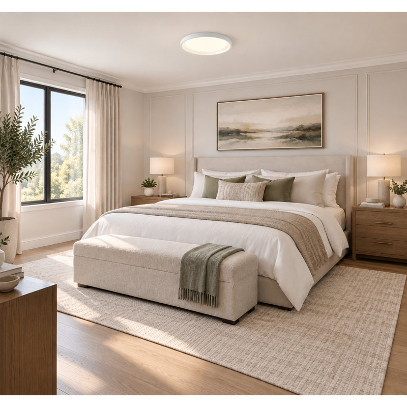 Modern LED Round Flush Mount