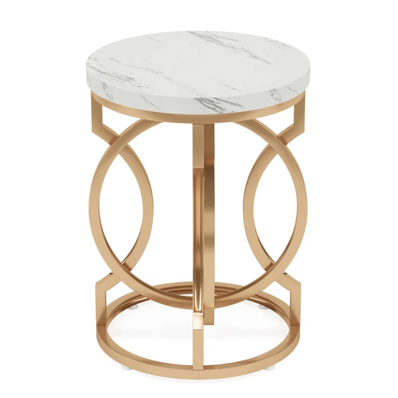 Round Bedside Table,End Table