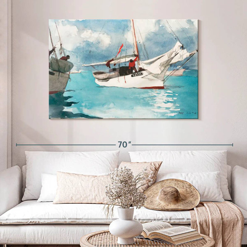 Fishing boats key west Aletra, H 32 po x l 48 po