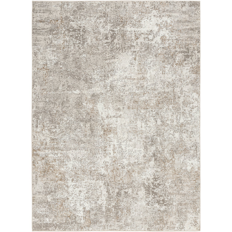 Kailianna Abstract Beige Area Rug 17 Stories Rug Size: Rectangle 6' x 9