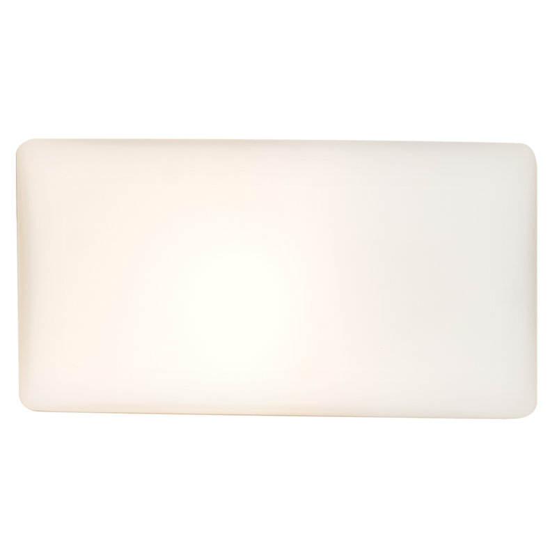 Applique de bain à 1 ampoule del Aubree, Nickel satiné