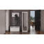 Hyland 1 Door Laminate Wardrobe-1191553591