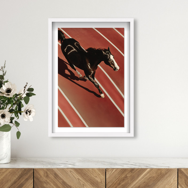 Velocity Vector Framed Graphic Art, 37.5"H x 25.5"W, White Shadowbox