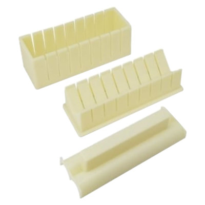 baking mold Sushi Making Kit - Sushi Set Plastic Sushi Making Tools With Multiple Different Shapes Of Sushi Rice Roll Molds - Home Sushi Tools