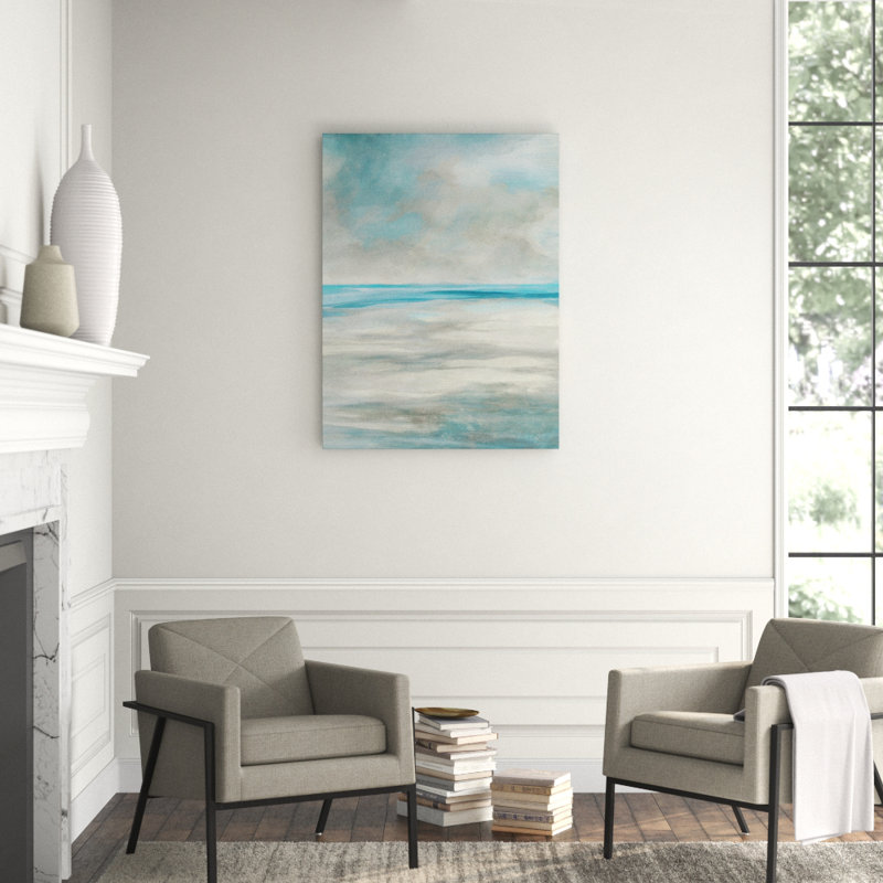 Surf And Sand II Giclee Print by Barclay Butera, 40" H x 30" W x 1.5" D, Image Brush Gel