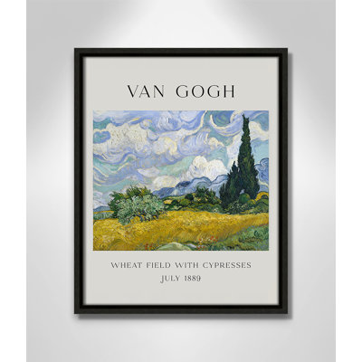 Collection «Old Fields with Cypresses» par Vincent Van Gogh