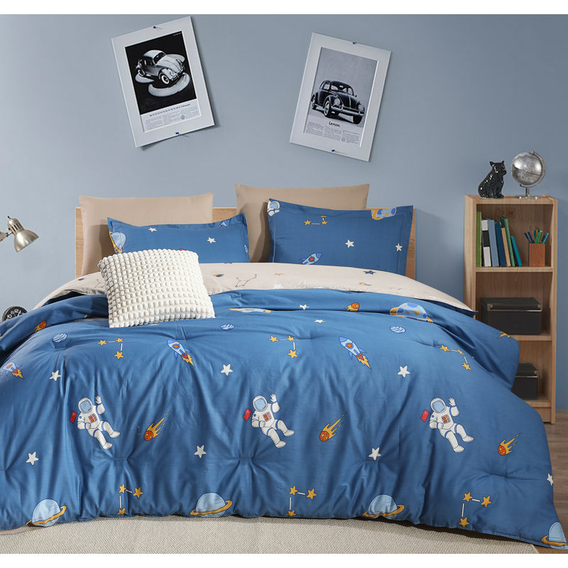  Bedding, Queen Comforter + 2 Standard Shams