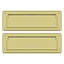 9" in x 3" Brass Mail Slot-14482766