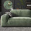 Canapé modulaire en polyester vert-52840552-52840555