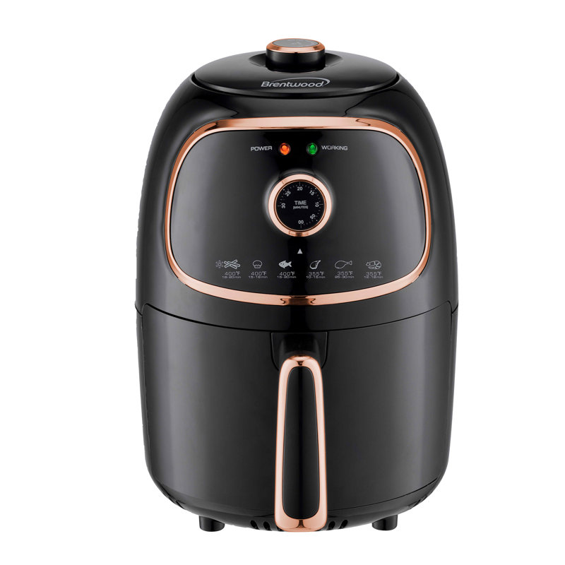 Brentwood 2 Quarts Air Fryer Oven, Copper