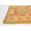Tapis de zone en laine noué la/brun clair 2 pi 9 po x 4 pi 3 po one-of-kind-the main Elland