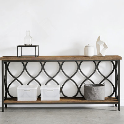 2-Tier Plant Stand,Entryway Table,Console Table,Sofa Table