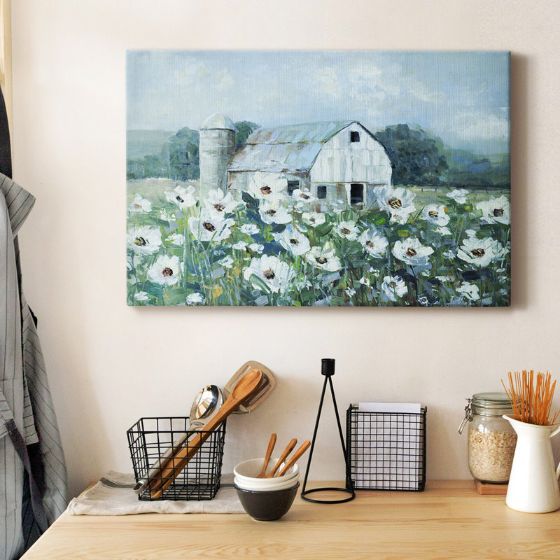 Dream Fields on Canvas, 32" H x 48" W