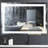 Eleen Rectangular Gold Frame Modern High Lumen Lighted LED Mirror Anti-Fog Wall Mounted Bathroom Vanity Mirror with Lights Large Dimmable Makeup Mirror Home Decor Mirror(Horizontal/Vertical)-90984313-86782369