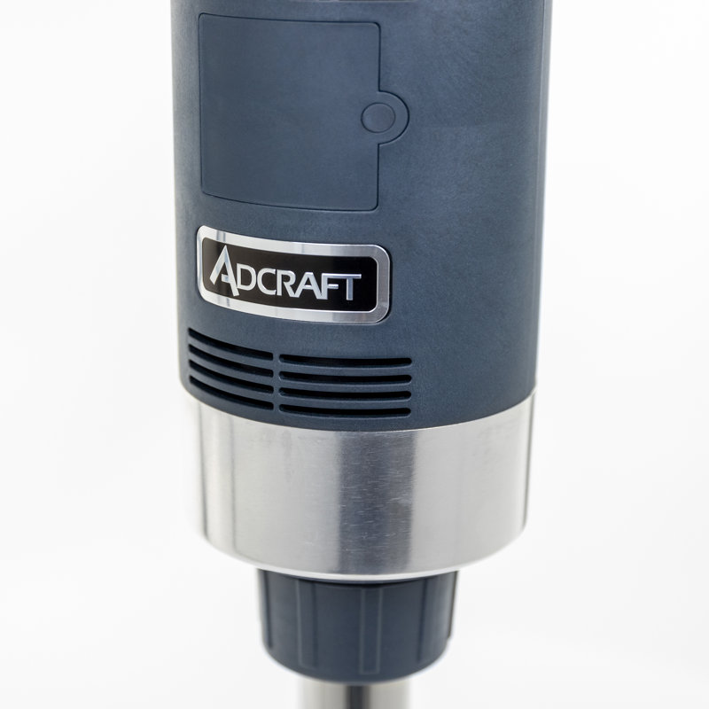 Adcraft 10" Black and Stainless Steel Commercial Immersion Blender