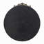Miroir rond de 36 po x 39 po, miroir mural avec cadre en métal pour salle de bain