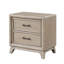 Table de chevet style transitionnel 1pc