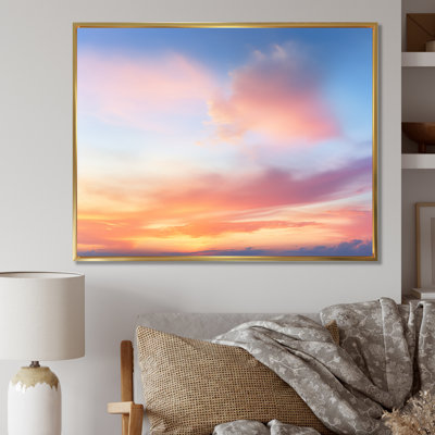 Cotton Candy Skies 3 - Sky, art mural