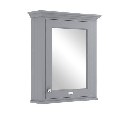 650 mm W 750 mm H Surface Framed Mirrored Bathroom Cabinets 1 Adjustable Shelves with Mirror